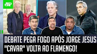 ‘O Jorge Jesus foi um canalha, e eu e eu duvido que o Flamengo…’; debate pega fogo