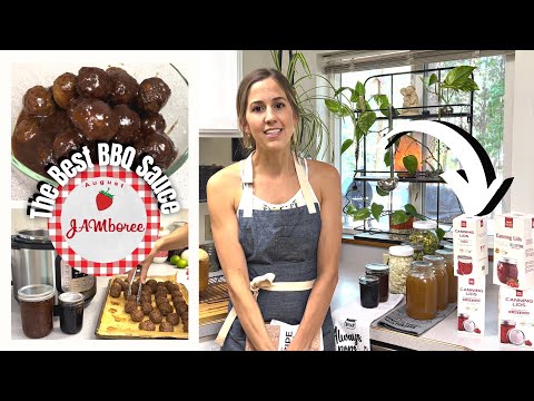 Rhubarb Barbecue Sauce Recipe and Elderberry Jelly for Elk BBQ Meatballs ForJars Jamboree