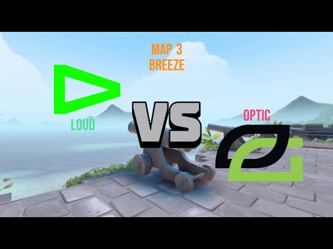 OpTic vs Loud - MAP 3 BREEZE - VCT Champions Istanbul 2022 - Grand Final