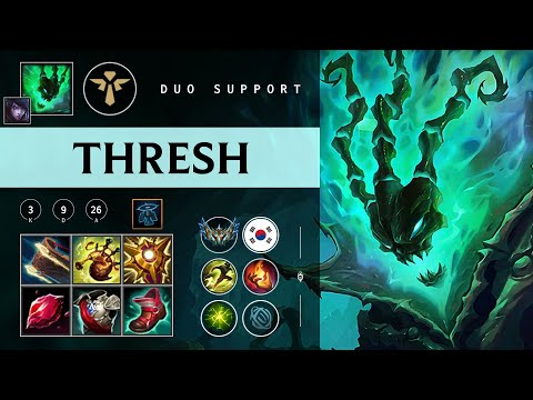Thresh Support vs Malphite - KR Challenger Patch 26.01