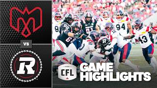 Ottawa Redblacks vs Montreal Alouettes