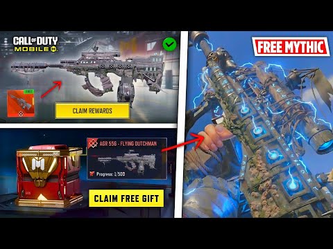 FREE Mythic AGR 556 - Flying Dutchman [Secret Cache Update] First Look! CODM LEAKS!