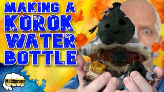 Making a Korok Water Bottle