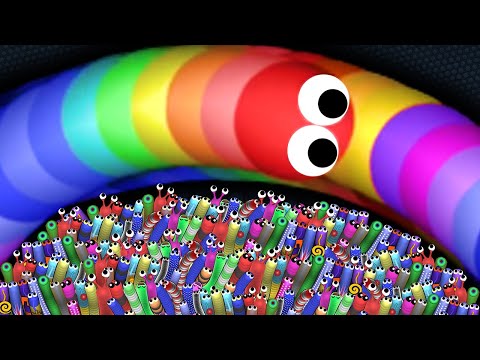 Slither.io A.I. 100,000+ Score Epic Slitherio Gameplay