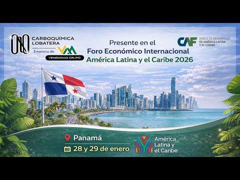 Desde los Andes venezolanos para el mundo 🇻🇪🌱 | Carboquímica Lobatera en Panamá 2026