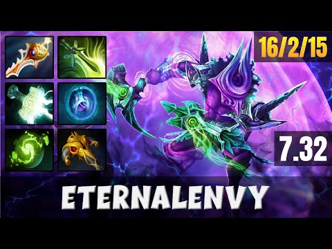 ETERNALENVY Faceless Void TOP LANE Gameplay WITH 16 KILLS | Dota 2 Full Game
