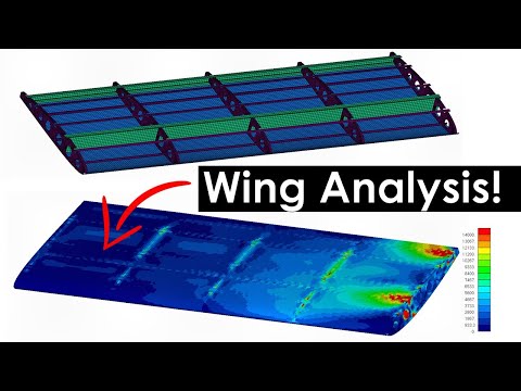 Let's Analyze an Airplane Wing! (Discussion and FEA with FEMAP)