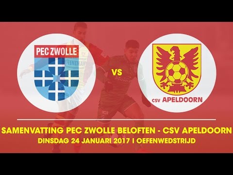 Samenvatting PEC Zwolle Beloften - csv Apeldoorn | 16-17
