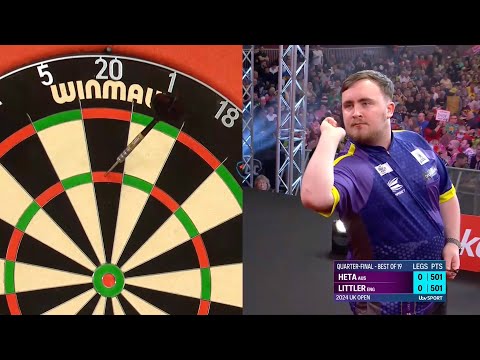 THE BEST UK OPEN MATCH EVER? Littler v Heta | 2024 UK Open
