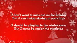 Justin Bieber Mistletoe - Christmas Song with Lyrics on Screen