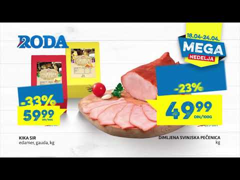 Roda I Mega nedelja 18.04 - 24.04.2019.