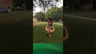 Aerial hoop improv to Etta James’ version of love and happiness
