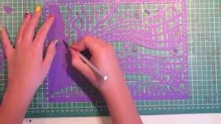 Running Through Rivers (Carrie Fletcher) - Papercutting Art