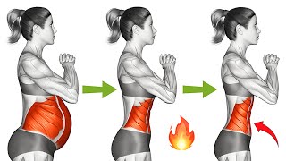 ➜ 🔥 30 Min Standing Workout to Lose Belly Fat FAST | Slim Waist & Flat Stomach Exercises at Home