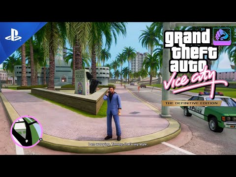 GTA Vice City The Definitive Edition Gameplay (PS5) - Part #3 (4K 60FPS)