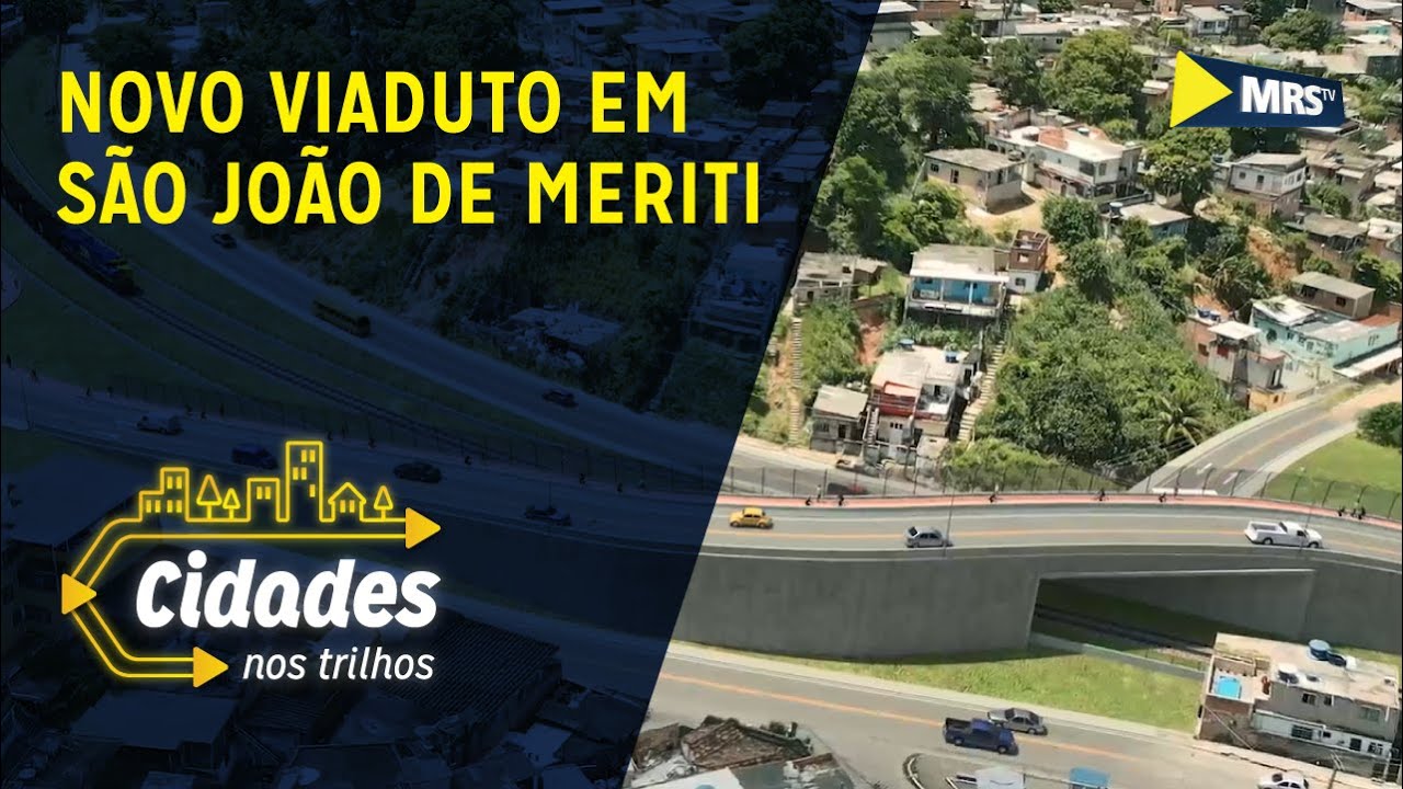 Cidades nos Trilhos - Saiba como vai ficar o novo viaduto de São João de Meriti/RJ