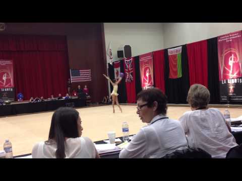 Arina Charopa ball LA Lights 2013