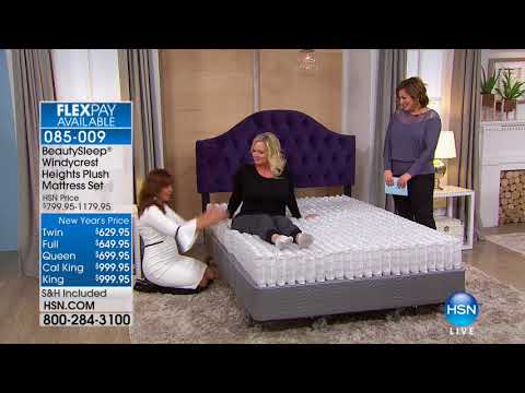 HSN | Beautyrest Mattresses 01.15.2018 - 09 AM