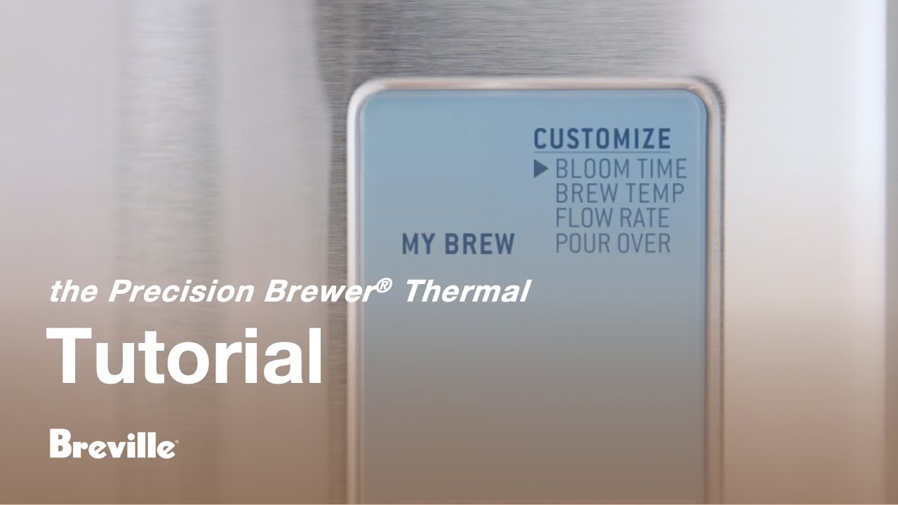 Customizing with the My Brew setting