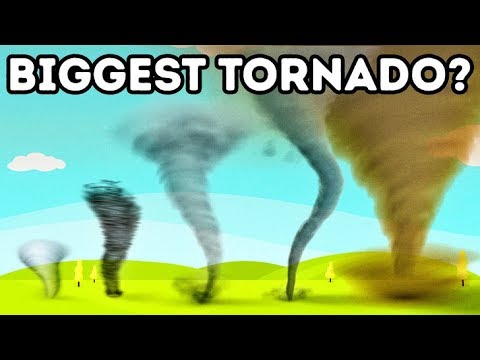 What Tornado is the Biggest? It`s Bigger Than 4 000 m in Diameter!