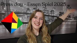 Essen Spiel Vlog 2025 | Day 0 - Press Day