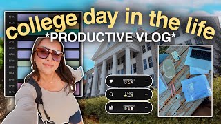 BUSY & PRODUCTIVE COLLEGE DAY IN THE LIFE | james madison university