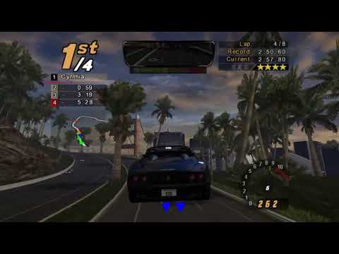 Need for Speed: Hot Pursuit 2, Ferrari 550 Barchetta, 8 laps Island Outskirts II