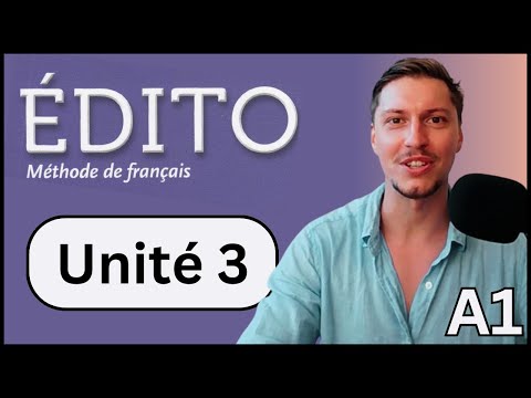 Édito A1 Unit 0 Beginners Full French Class
