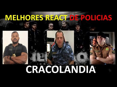 Melhores REACT de POLICIAIS da musica ILUSÃO CRACOLANDIA