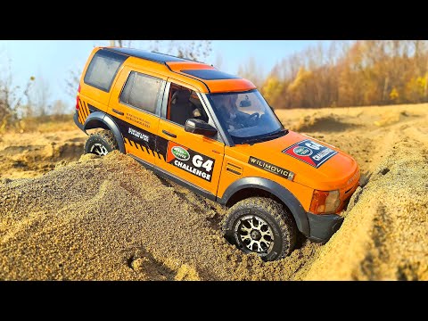 LAND ROVER DISCOVERY test drive SAND RACING | RC Car | Wilimovich