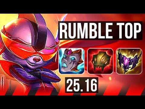 RUMBLE vs JAX (TOP) | KR Challenger | 25.16