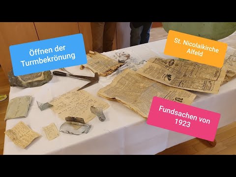 Was war in Turmbekrönung? - St. Nicolai Kirche Alfeld (War ein Livestream - Qualität ist schlecht)