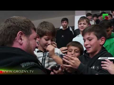 Рамзан Кадыров побывал на баскетбольном матче между «Динамо» (Грозный) и «Южный слон» (Ставрополь)