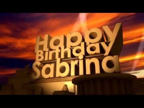 Happy Birthday Sabrina