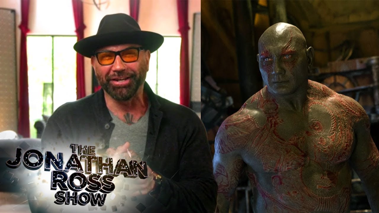 Dave Bautista Says Goodbye to Drax in Guardians of the Galaxy 3 | The Jonathan Ross Show