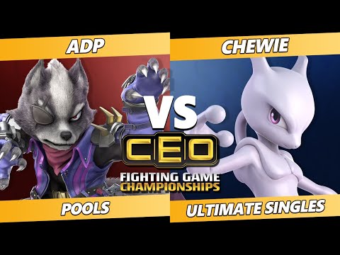 CEO 2021 - ADP (Wolf) Vs. Chewie (Mewtwo) SSBU Ultimate Tournament