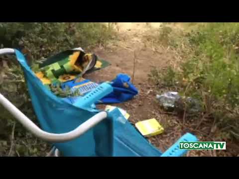 2019-08-13 GAVORRANO - OMICIDIO NEL BIVACCO DI DROGA VANNO AVANTI LE INDAGINI