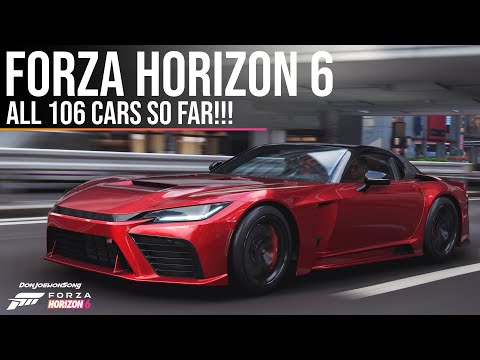 Forza Horizon 6 - ALL 106 CARS FOUND SO FAR!!!!