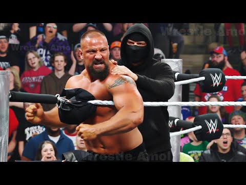 WWE Raw 9 February 2026 Mystery Attacker Destroys Bron Breakker & Betray The Vision WWE Raw 2026