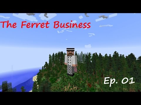 "I'm a WHAT?!" Minecraft Ferret Business, Ep 01
