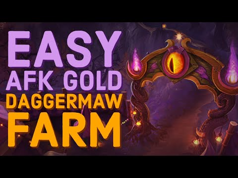 Darkmoon Daggermaw - Easy AFK Gold Farm in 8.3 with Fishing Tips