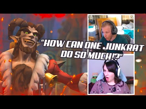 Streamers React to a Top500 Junkrat
