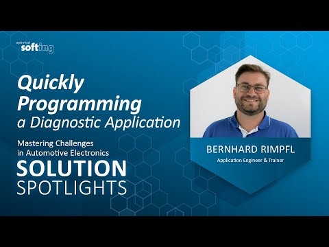 Quickly Programming a Diagnostic Application | Solution Spotlight | Softing Automotive