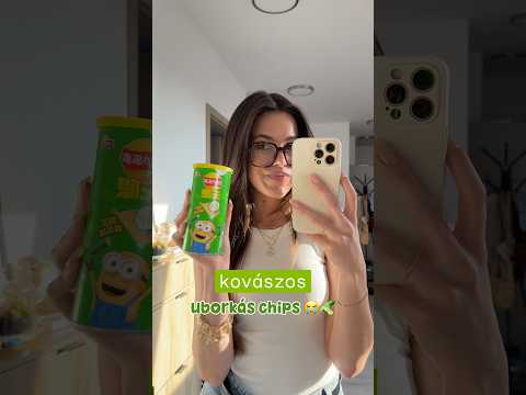 UBORKÁS LAYS’S CHIPS KÓSTOLÁS 🥒😭 #cucumber #chips #kóstolás #magyar #lays #testing