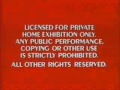 Walt Disney Warning Screen 1984 1991 Short Version