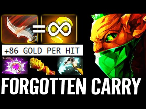 🔥 FORGOTTEN IMBA CARRY IS BACK - Bounty Hunter Jinada +86 Gold/Hit NonStop Stealing 7.29 Dota 2 Pro
