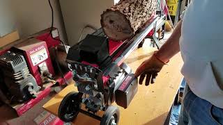 Harbor Freight 5 ton electric splitter review