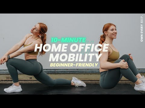 10 Min. (Home) Office Mobility Routine | for Desk Workers & Students | No Talking | DAY 10 #OER