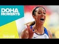 Johnson Thompson Wins Heptathlon Gold World Athletics Championships 2019 Doha Moments