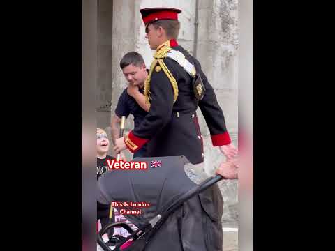 Veteran, TK Amputee visits Corporal of Horse at the Household Cavalry